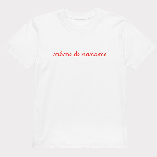 T-shirt en coton bio môme de paname