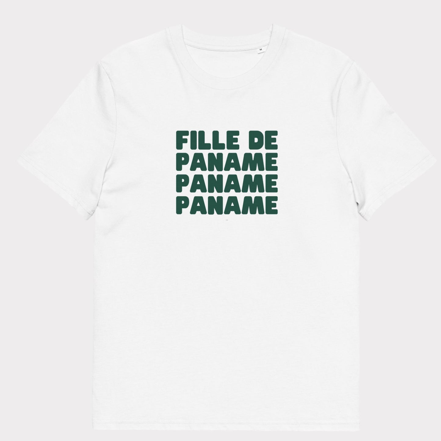 T-shirt Fille de Paname - Vert Sapin