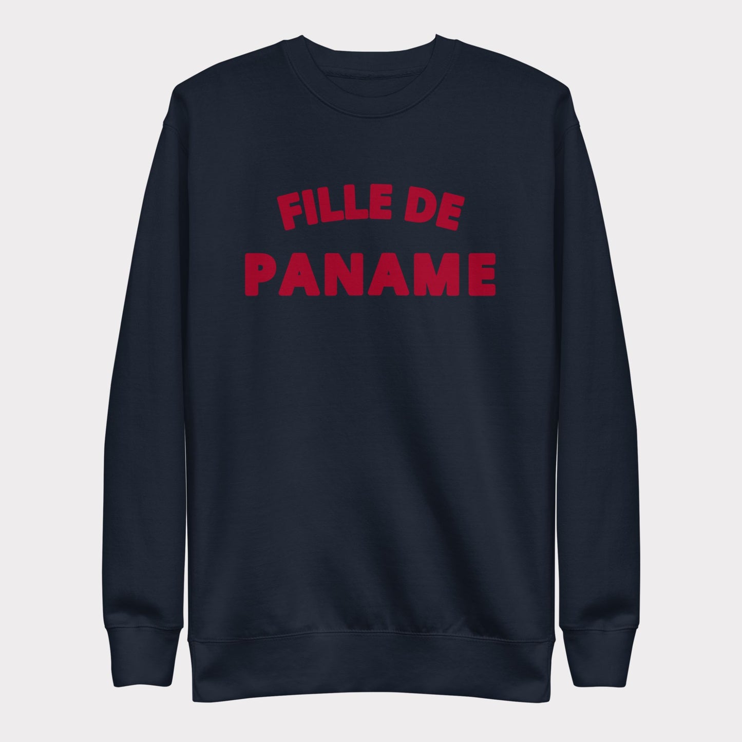 Sweat Les Intemporels de Paname - Marine & Carmin