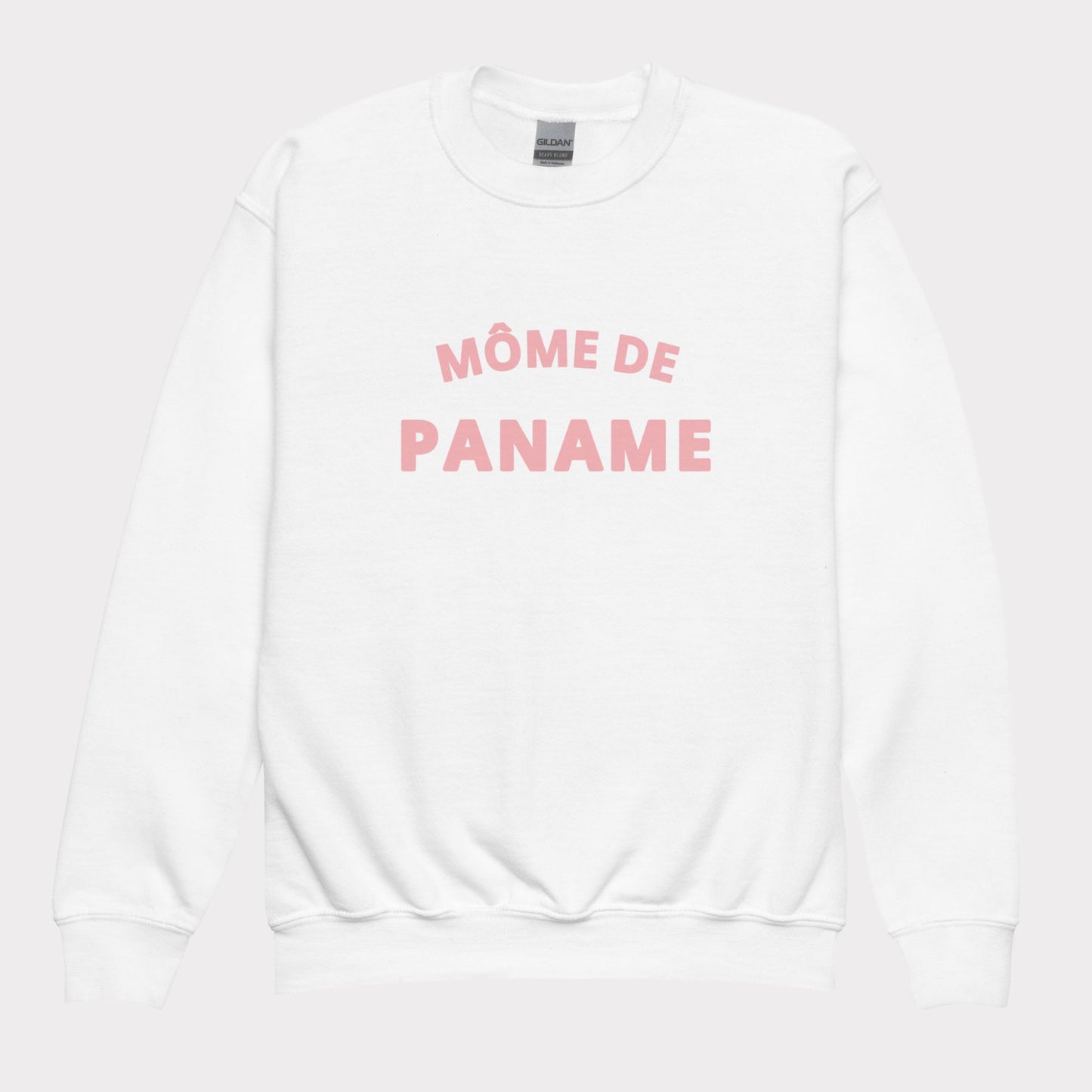 Sweat classique enfant Môme de Paname - Blanc