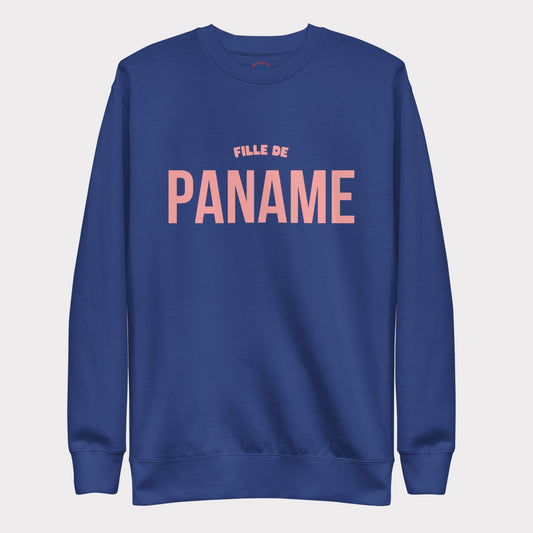 Sweat Les Intemporels de Paname - Bleu Royal
