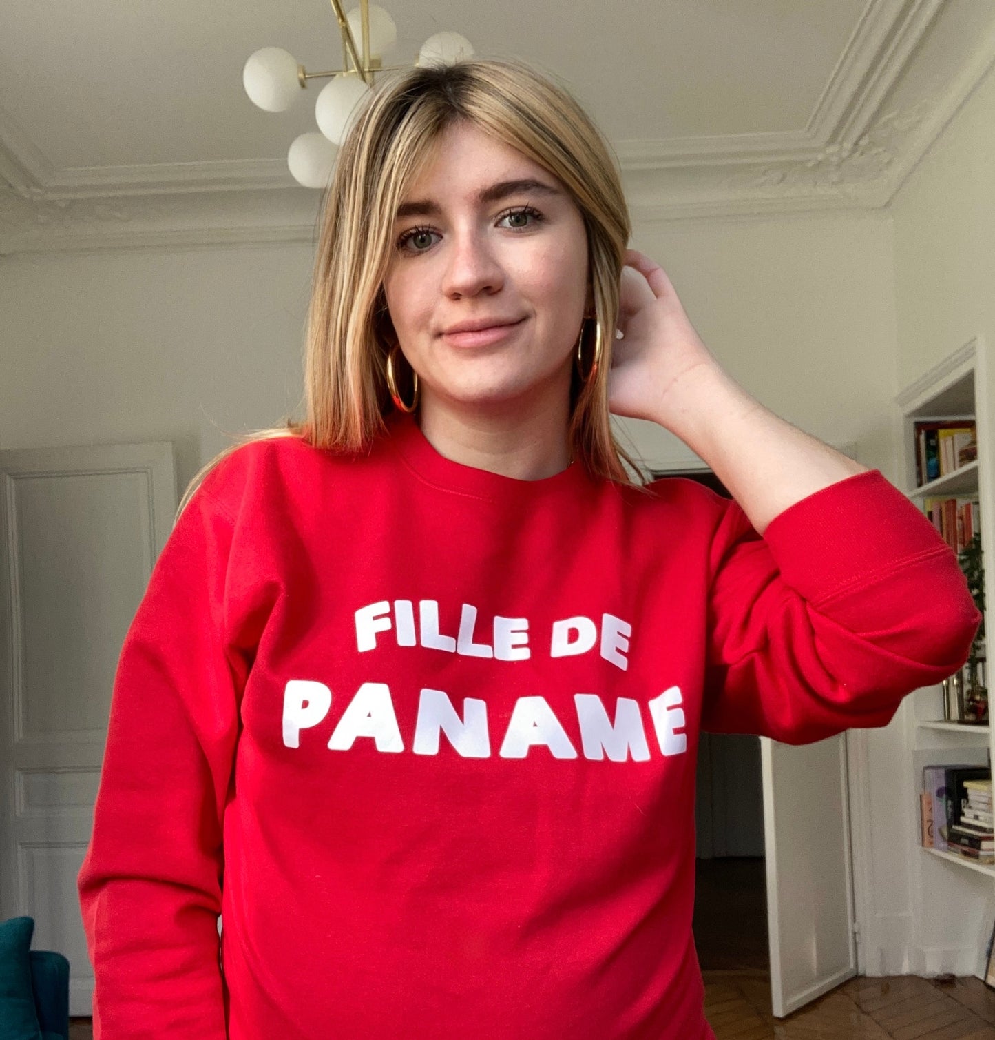 Sweat Les Intemporels de Paname - Rouge Pigalle