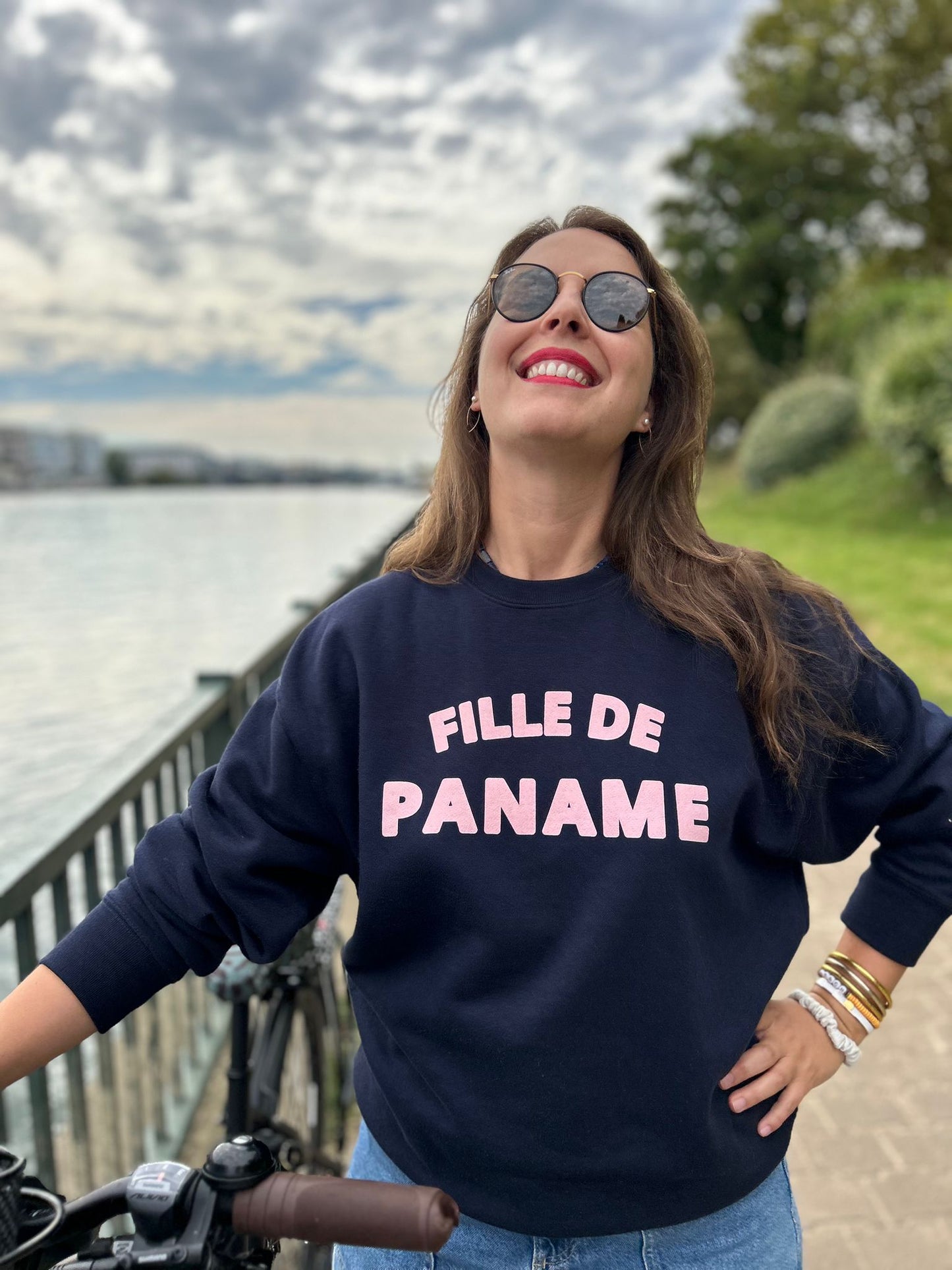 Sweat Les Intemporels de Paname - Bleu Quais de Seine